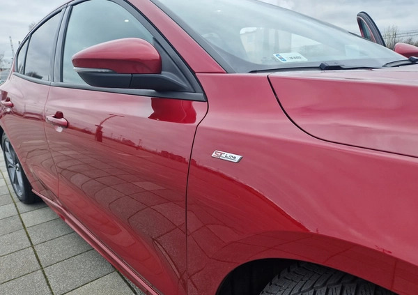 Ford Focus cena 71500 przebieg: 59300, rok produkcji 2018 z Gdańsk małe 379